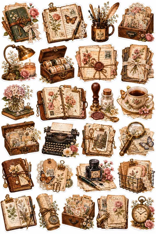 Illustrated Sticker Sheet Generator