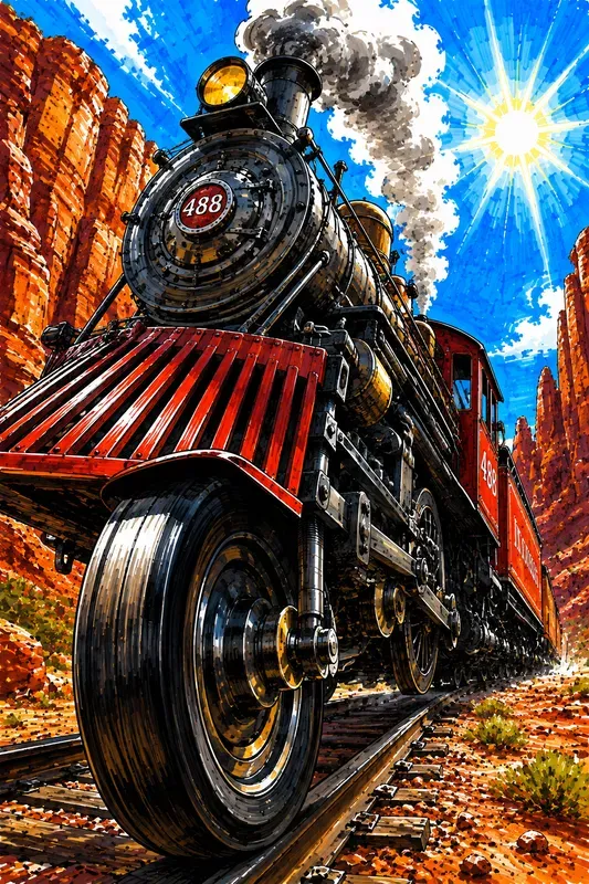 Dynamic Travel Poster Design Assets