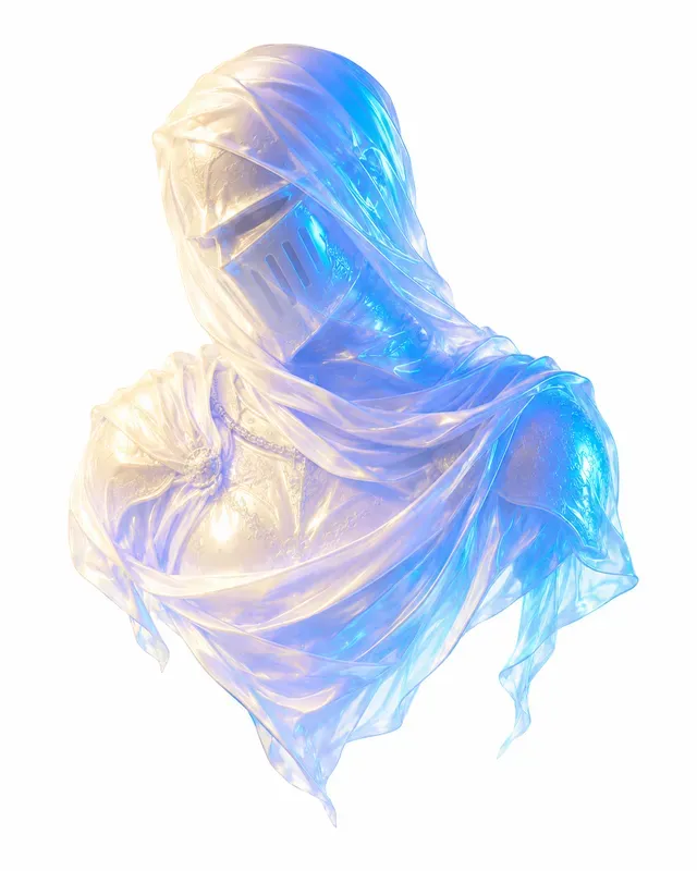Glowing Veil Bust Tshirt Designs
