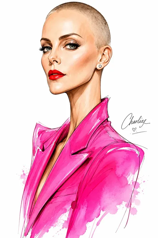High End Celeb Fashion Caricatures