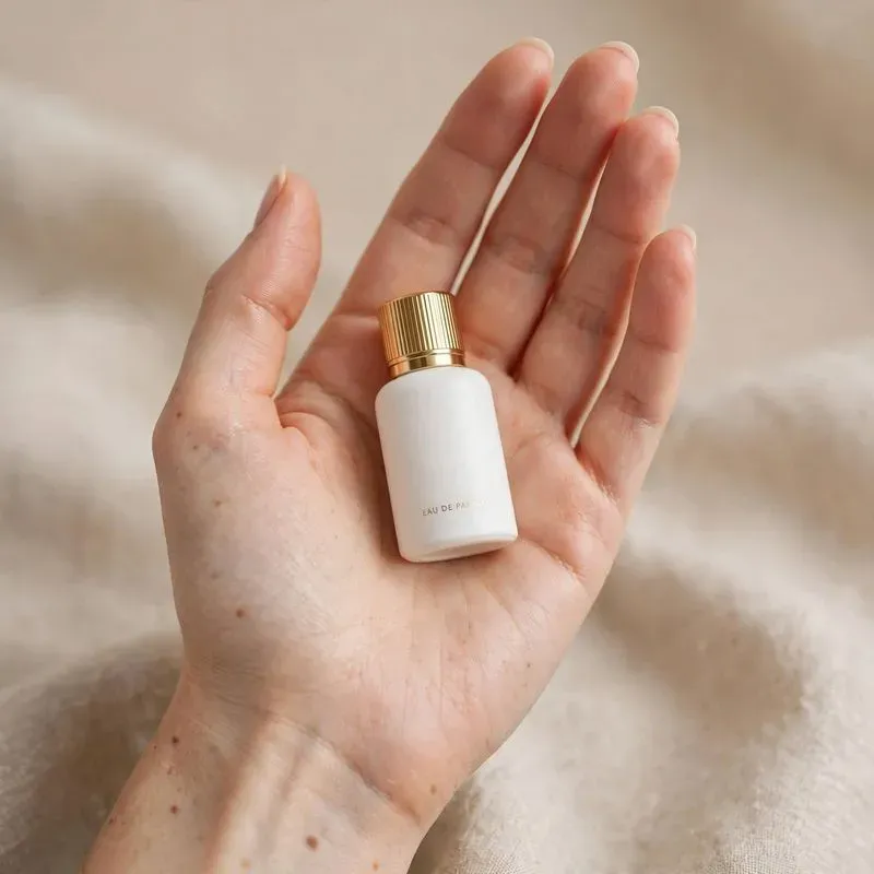 Aesthetic Hand Holding Product Photos