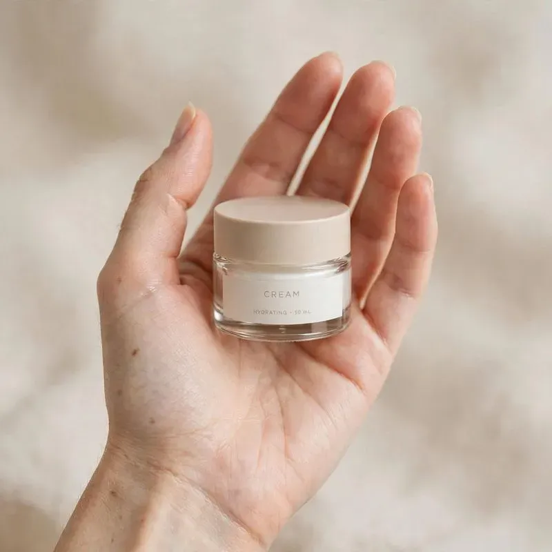 Aesthetic Hand Holding Product Photos