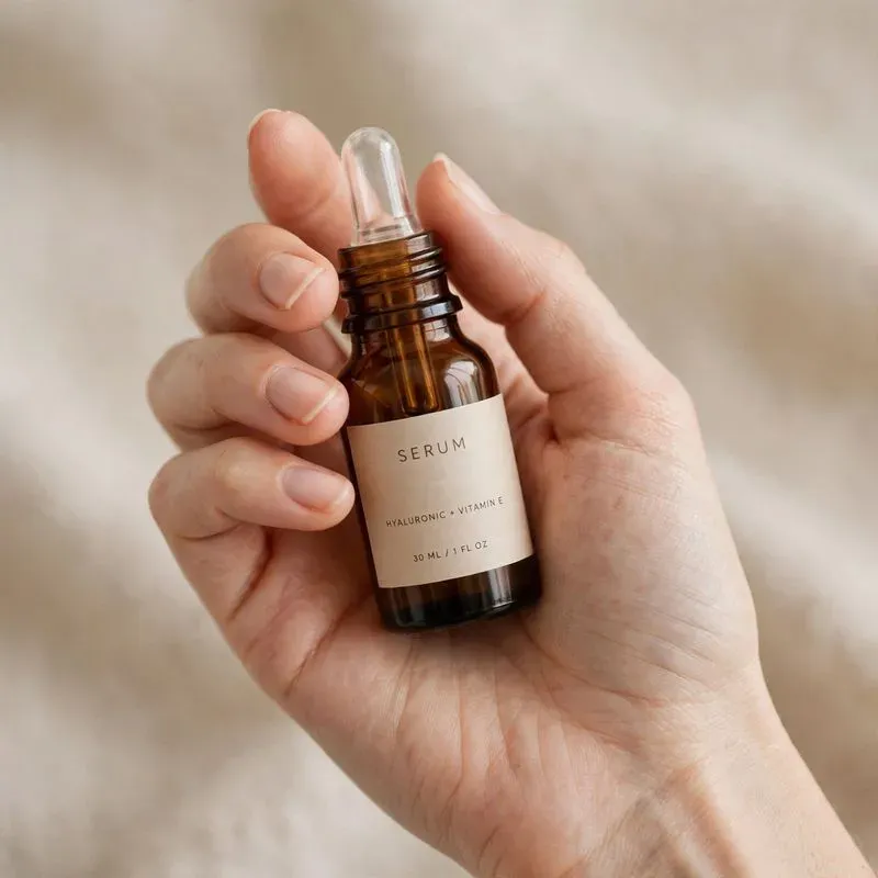 Aesthetic Hand Holding Product Photos