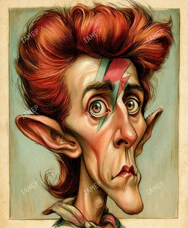 Vintage Caricature Portraits