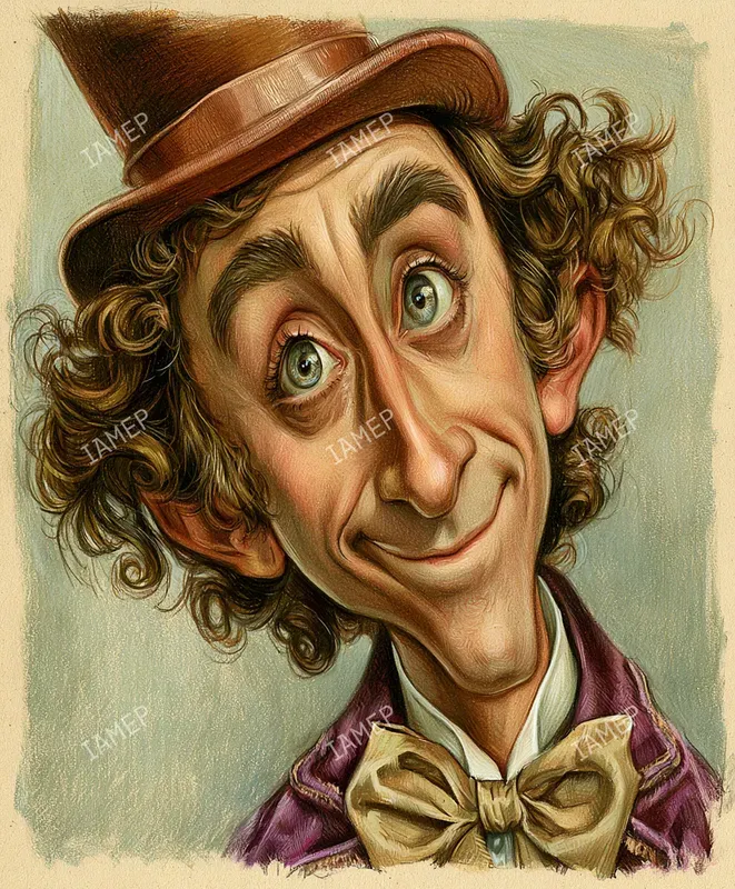 Vintage Caricature Portraits