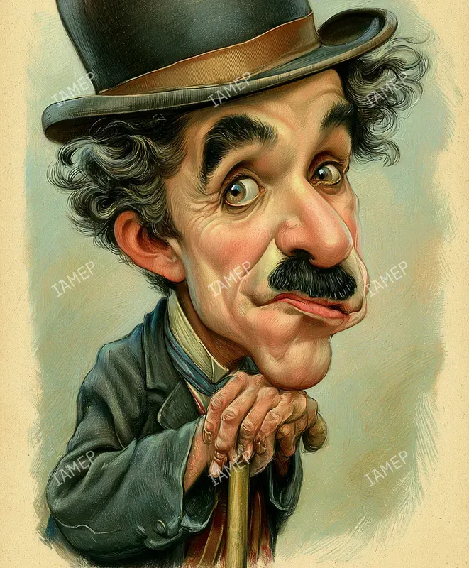 Vintage Caricature Portraits