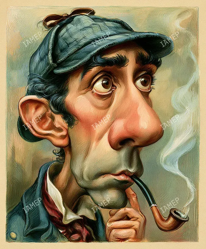Vintage Caricature Portraits