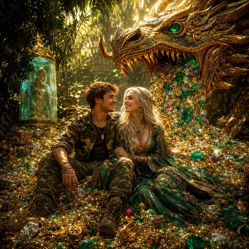 Dragons Jeweled Hoards