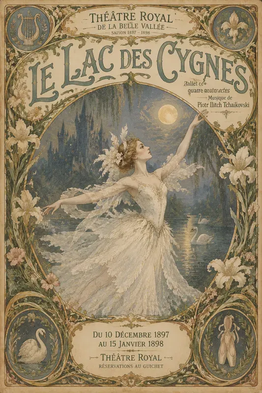 Art Nouveau Theater Posters