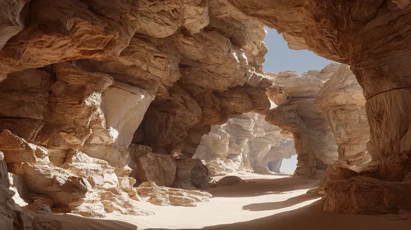 Adaptive Cavern Concept Art Generators