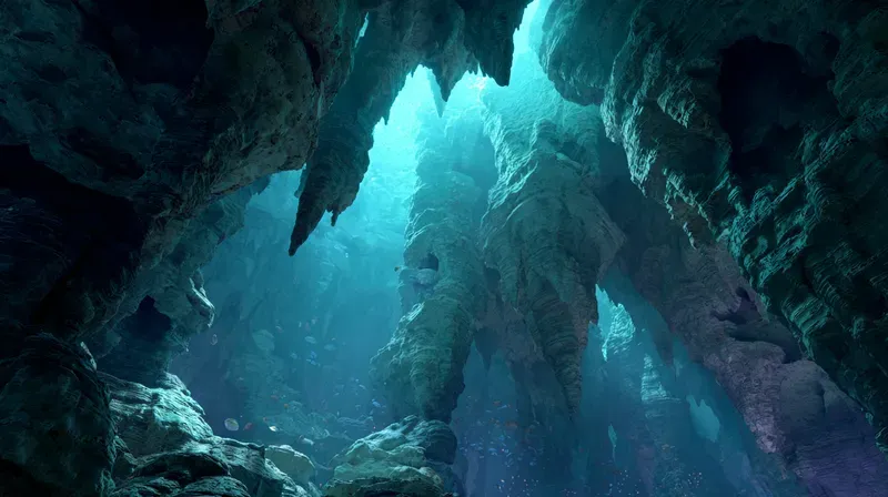 Adaptive Cavern Concept Art Generators