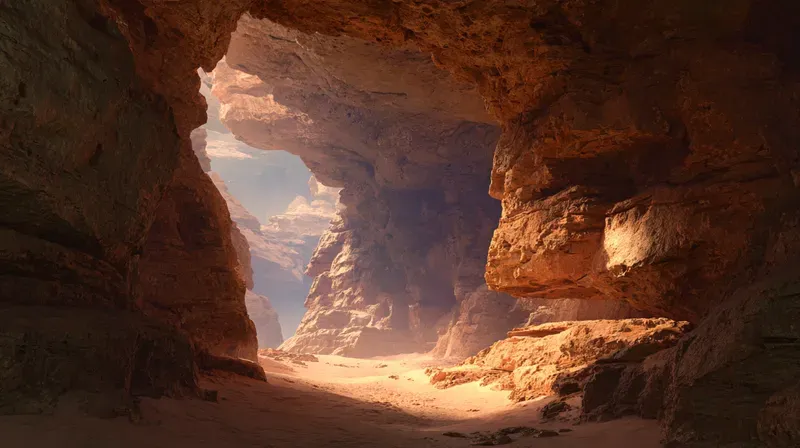 Adaptive Cavern Concept Art Generators