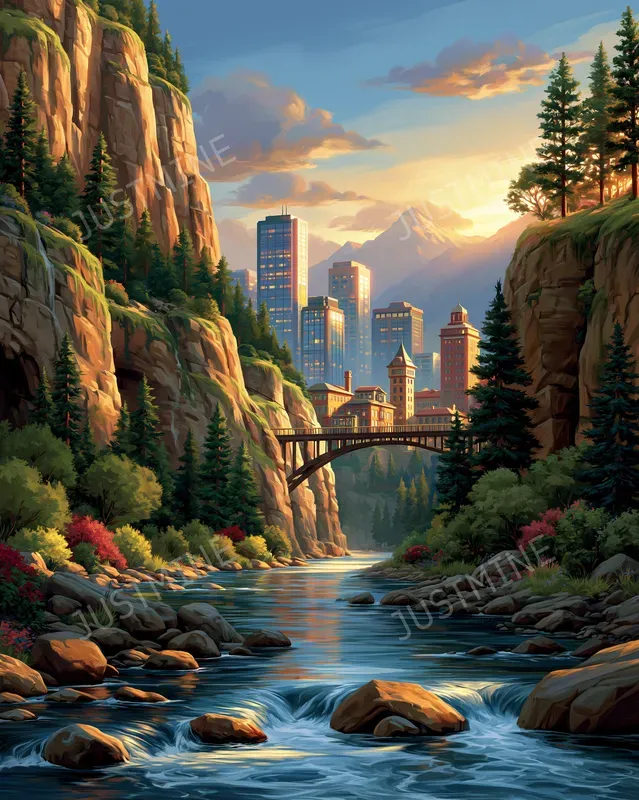Paradise Citylight Wall Art