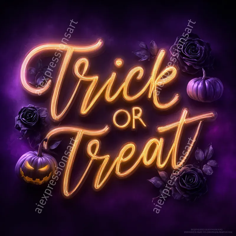 3D Decorative Themed Typography