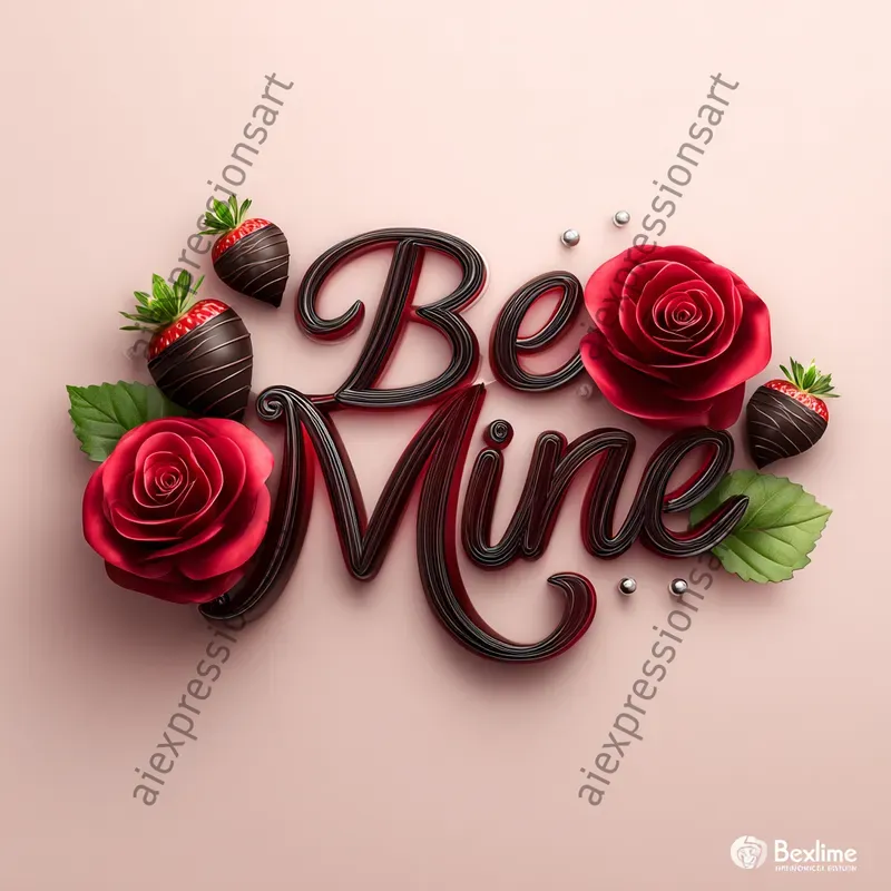 3D Decorative Themed Typography
