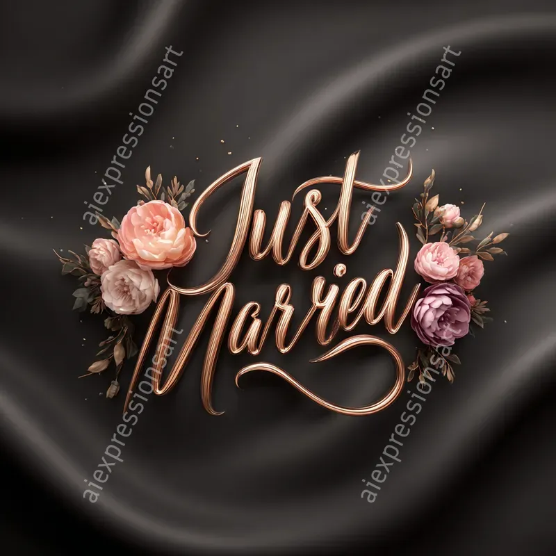 3D Decorative Themed Typography