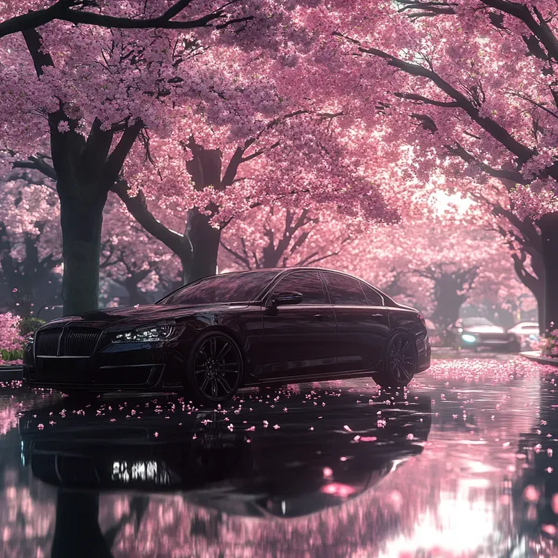 Cinematic Hyperrealistic Car Scenes