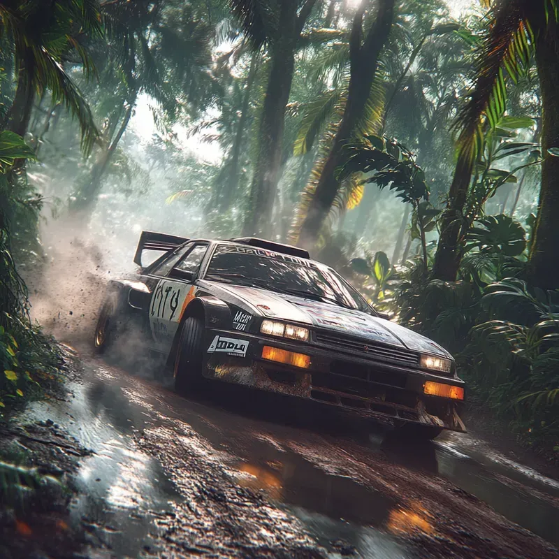 Cinematic Hyperrealistic Car Scenes