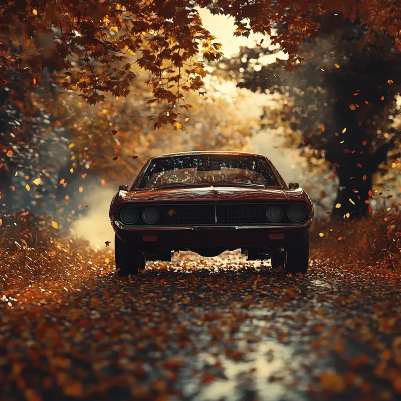 Cinematic Hyperrealistic Car Scenes