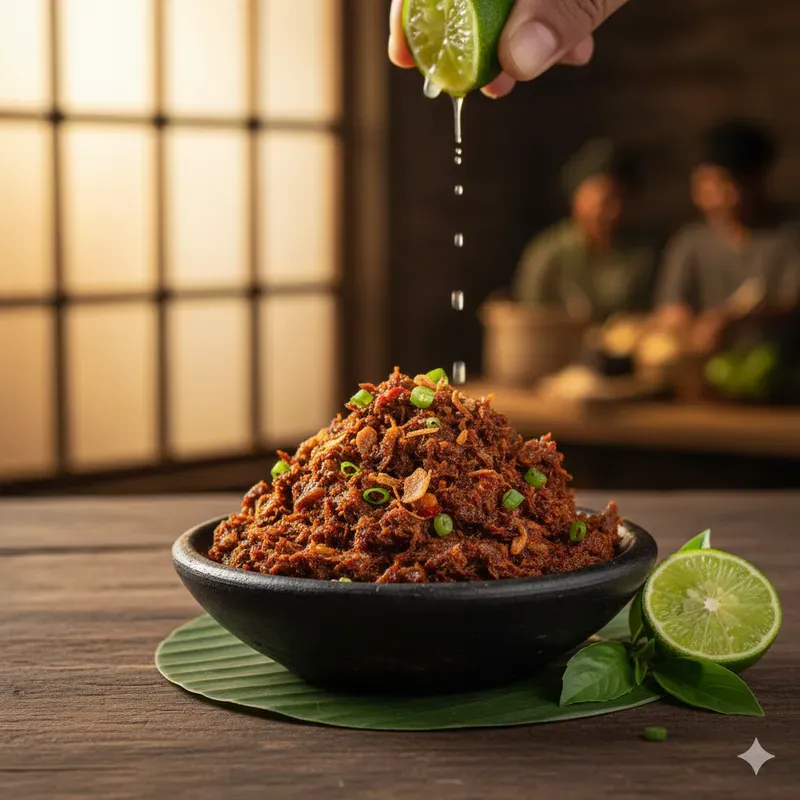 Indonesian Sambal Variety Stock Photos