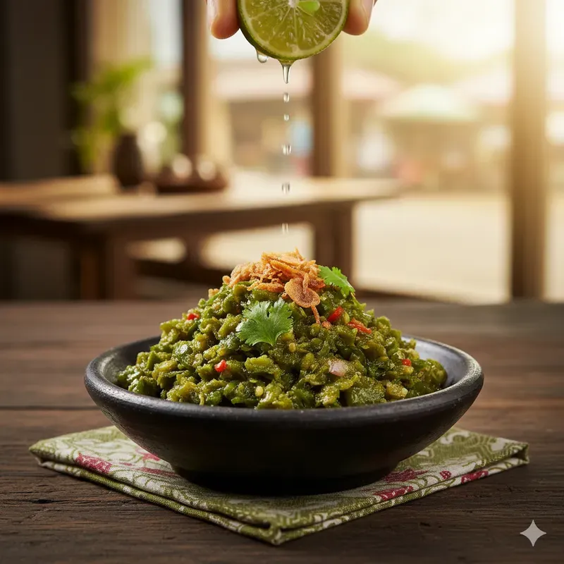 Indonesian Sambal Variety Stock Photos