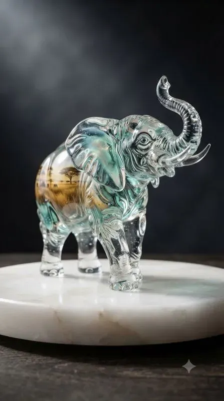 Glass Animal Sculpture Generator