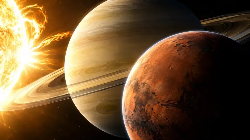 Cinematic Planet Orbit Space Art Creators