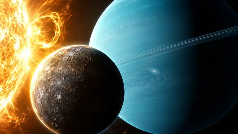 Cinematic Planet Orbit Space Art Creators