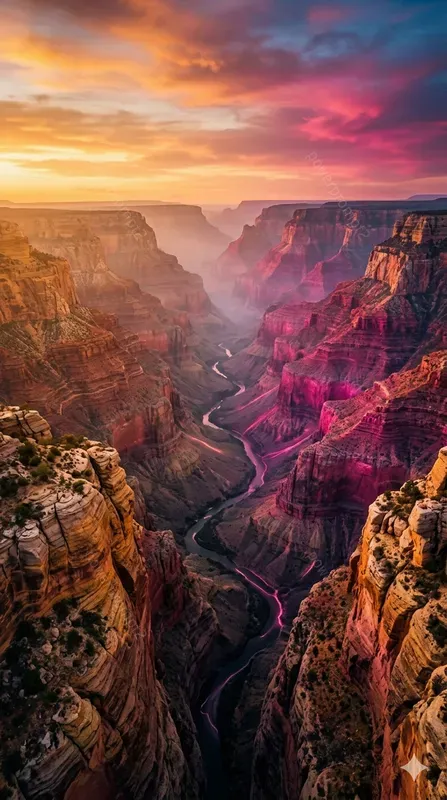 Cinematic Vertical Landscapes