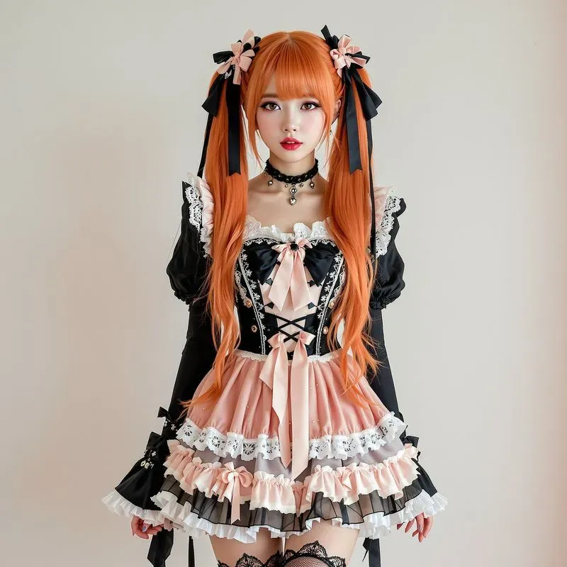Japanese Lolita Model Girl Studio Photo