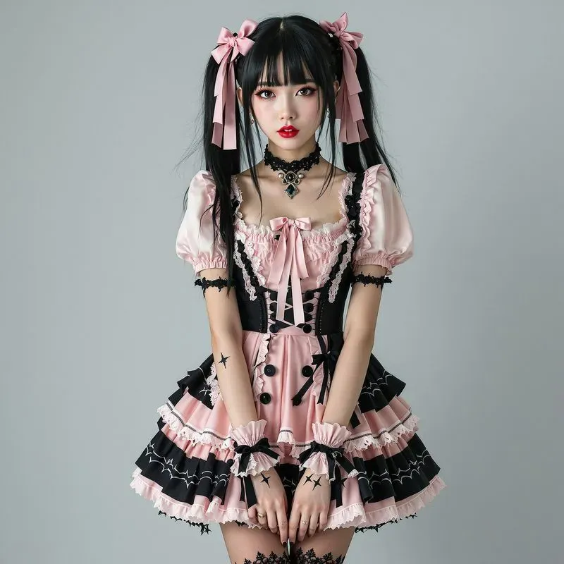 Japanese Lolita Model Girl Studio Photo