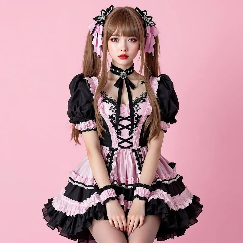 Japanese Lolita Model Girl Studio Photo