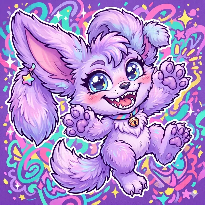 Creepy Cute Fluffy Monsters