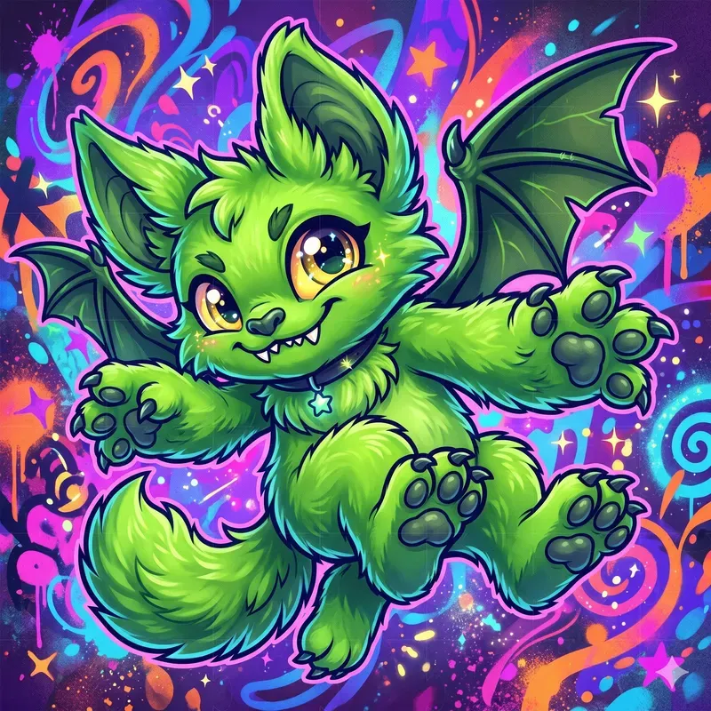 Creepy Cute Fluffy Monsters