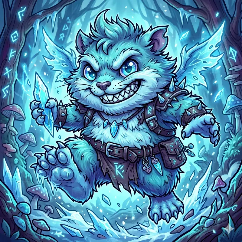 Creepy Cute Fluffy Monsters