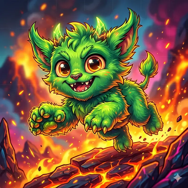 Creepy Cute Fluffy Monsters