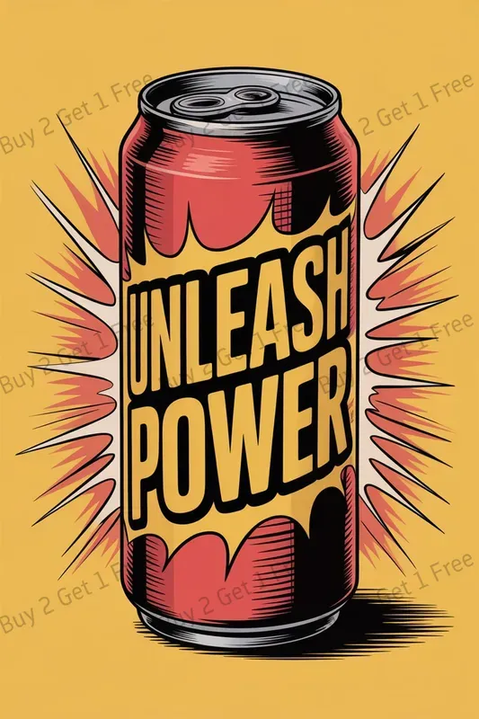 Comic Book Style Product Ads