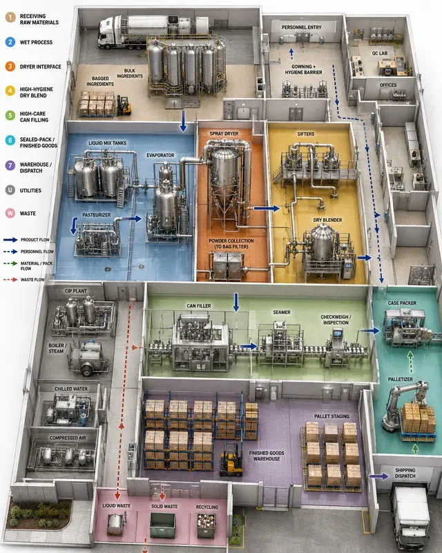 Industrial Food Processing Hygienics