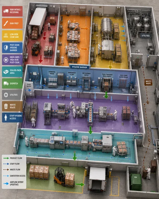 Industrial Food Processing Hygienics