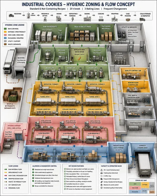 Industrial Food Processing Hygienics