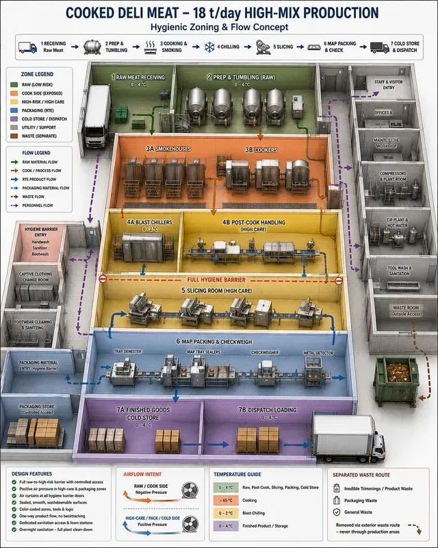 Industrial Food Processing Hygienics