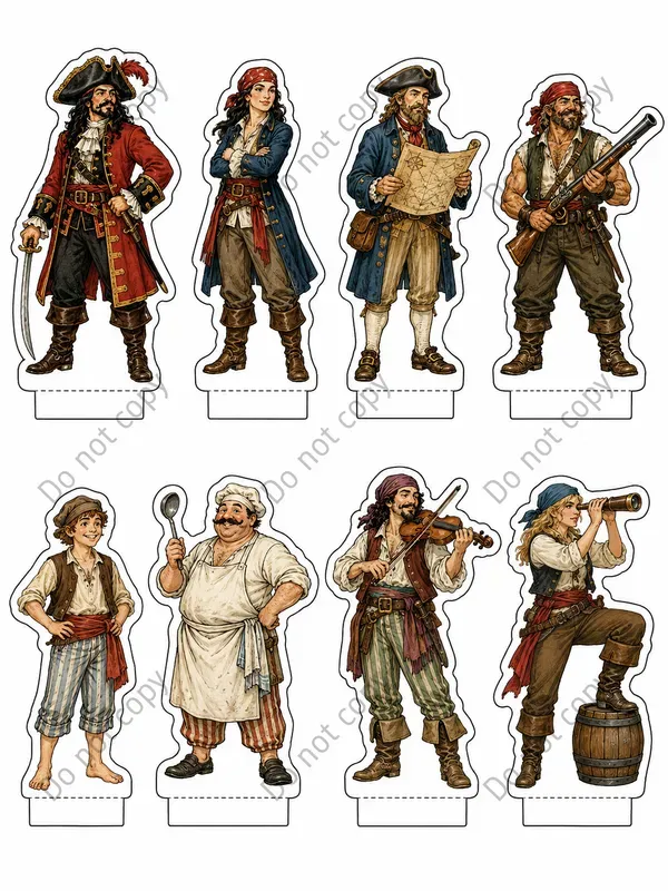 Paper Standee Cutout Sheets