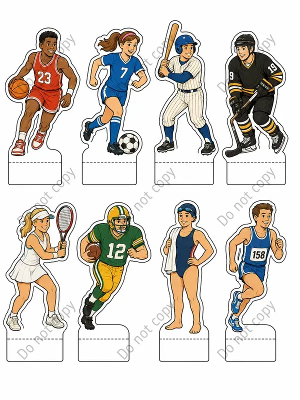 Paper Standee Cutout Sheets