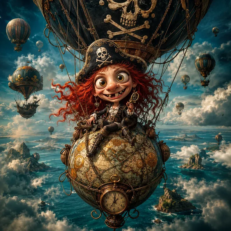 Sky Riders Art