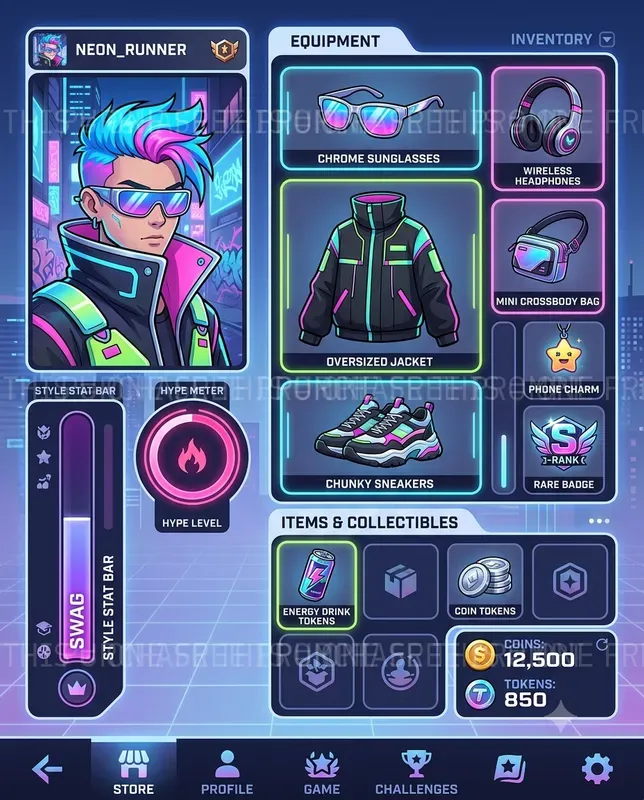 Gamer Avatar Kits