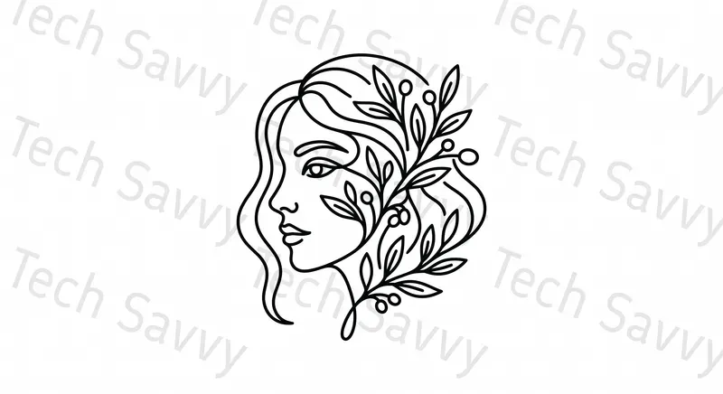 Minimalist Line Art Logo Vector Assets