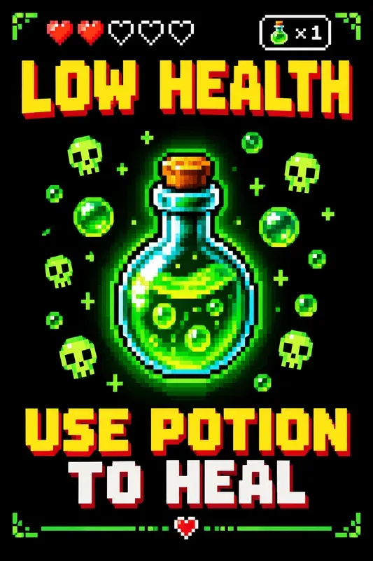 Retro 8 Bit Pixel Art Typography