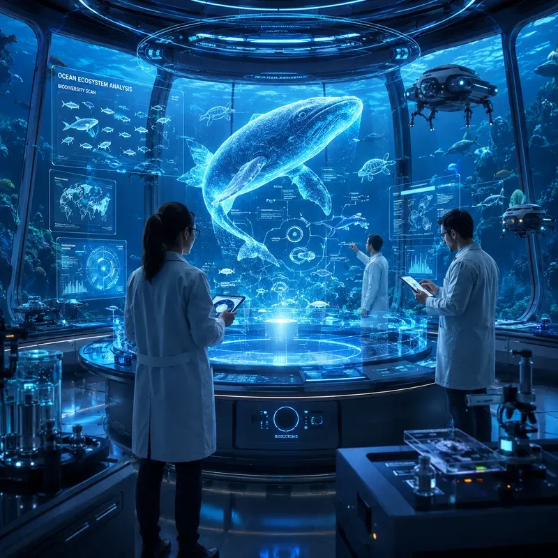 Futuristic Interactive Learning Worlds