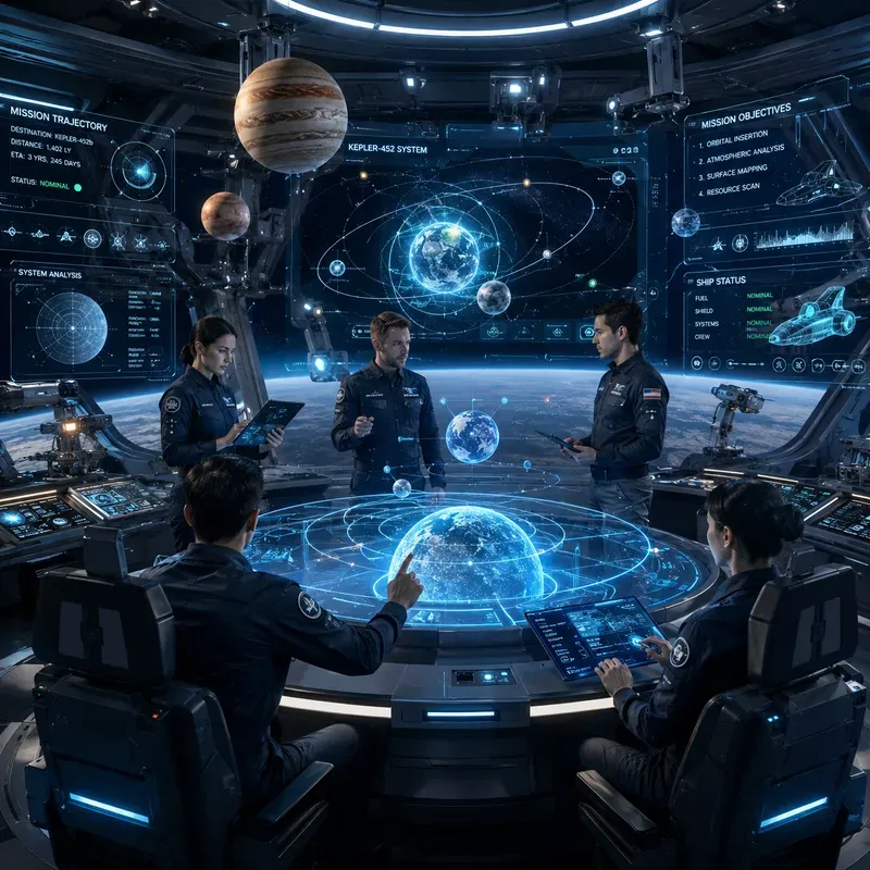 Futuristic Interactive Learning Worlds
