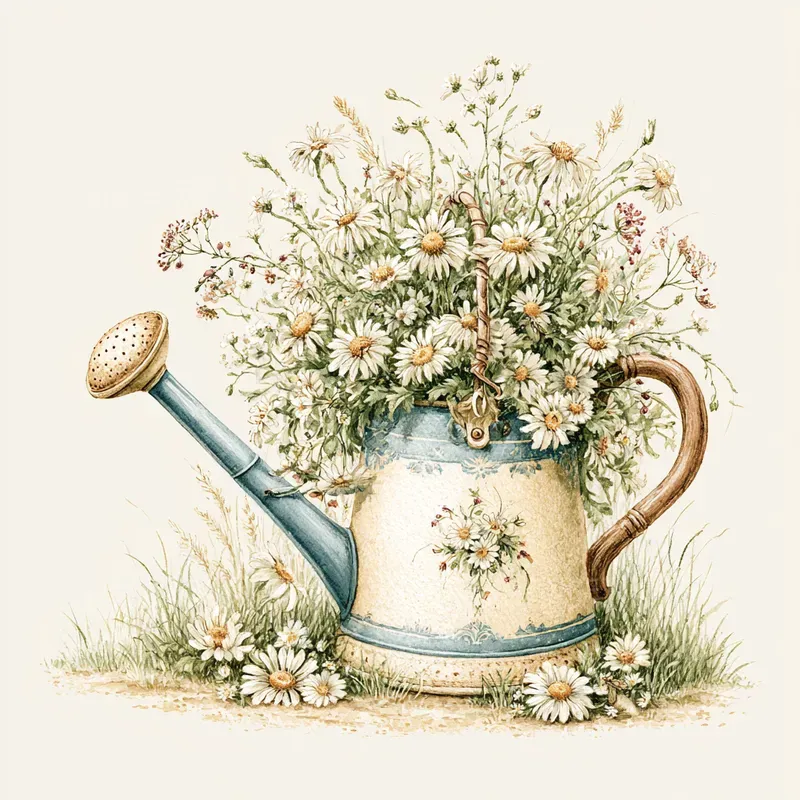 Summer Daisy Meadow Ephemera